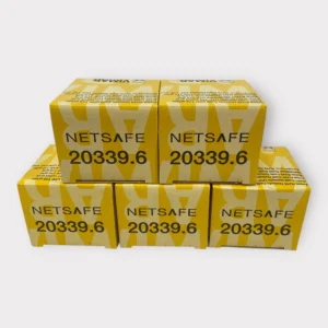 Vimar Eikon 20339.6 RJ45 Cat6 Netsafe UTP110 Outlet - Grey **Lot of 5**