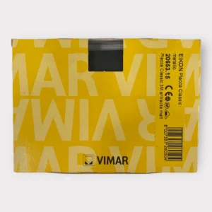 Vimar Eikon 20653.15 Classic Cover Plate 3-Module - Matt Anthracite **New**