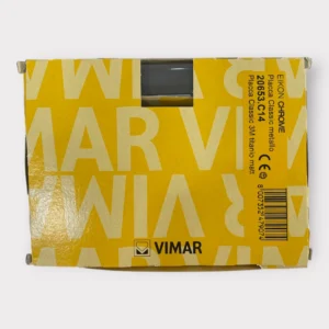 Vimar Eikon 20653.C14 Classic Cover Plate 3-Module - Matt Titanium **New-Open Box**