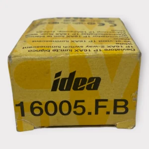 Vimar Idea 16005.F.B SPDT On/Off Switch W/ Luminescent - White - 16AX/250V **New**