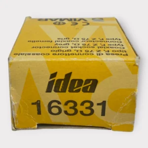 Vimar Idea 16331 F-Type Female Coaxial Socket Outlet - Grey **New**