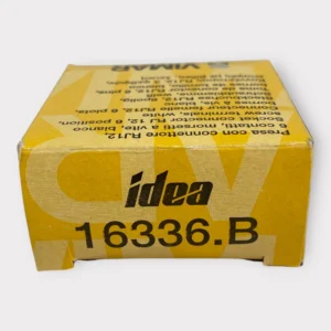 Vimar Idea 16336.B RJ12 Phone Jack 6-Position / 6-Conductor - White **New**