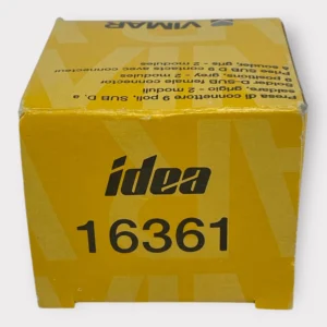 Vimar Idea 16361 9-Pin Solder D-Sub Female Socket Connector - Grey **New**