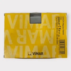 Vimar Eikon 20653.91 Classic Cover Plate 3-Module - Inox Brushed Steel **New**