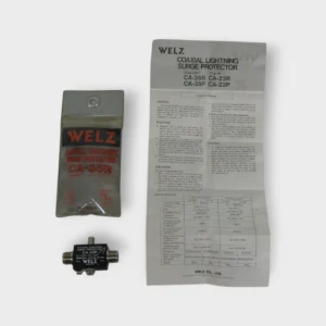 Welz CA-35R Coaxial Lightning Surge Protector Arrestor 400W Type UHF Connector