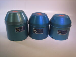 Wood Freeman Boat Compass Metal Housing Lot of 3 - Free Shipping