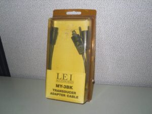 LEI MY-3BK Transducer Adapter Cable 99-02 Lowrance Eagle Sea