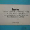 Benmar Autopilot Pilot House Control Install, Operation and Maintenance Manual