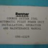 Benmar Course Setter 21HL Autopilot Installation/Operation/Maintenance Manual
