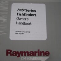 Raymarine  hsb2 Series Fishfinders -- Owner's Handbook - Free Shipping