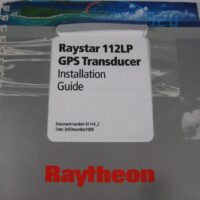 Raytheon Raystar 112LP GPS Transducer -- Installation Guide  - Free Shipping