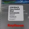Raytheon ST60 Wind and Close Hauled Wind Instruments -- Owner's Handbook - Free Shipping