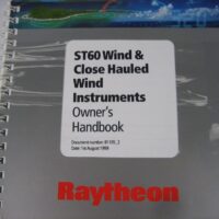 Raytheon ST60 Wind and Close Hauled Wind Instruments -- Owner's Handbook - Free Shipping