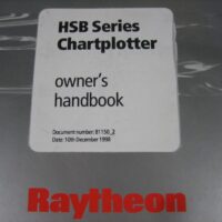 Raytheon HSB Series Chartplotter Owner's Handbook - Free Shipping