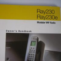Raytheon Ray 230 Ray230E Modular VHF Radio Owner's Handbook - Free Shipping