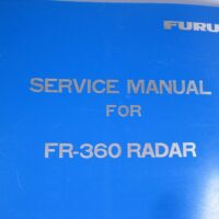 Furuno FR-360 Radar  Hard Cover Service Manual - Free Shipping