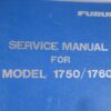Furuno Model 1750/1760 Marine Radar  Hard Cover Service Manual - Free Shipping