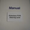 Simrad Robertson FU35 Steering Lever  Manual - Free Shipping
