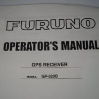 Furuno GPS Receiver GP-320B Operator's   Manual - Free Shipping