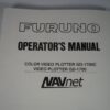 Furuno Navnet Color Video Plotter GD-1700C   and GD-1700 Operator's Manual