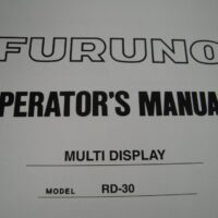 Furuno Multi Display RD-30  Operator's Manual - Free Shipping