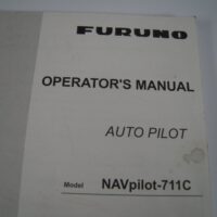 Furuno Autopilot NAVpilot -711C Operator's  Manual - Free Shipping