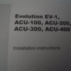 Raymarine  EV-1 ACU-100 ACU-200 ACU-300 ACU-400 Install Instructions