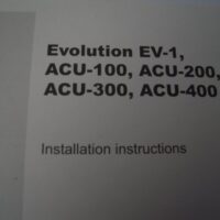 Raymarine  EV-1 ACU-100 ACU-200 ACU-300 ACU-400 Install Instructions