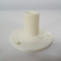 1" 1-14 Thread Nylon Antenna Flange Mount- New- Out Of Box