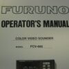 Furuno Color Video Sounder FCV-665 Operator's Manual