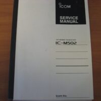 icom IC-M502 VHF Marine Transceiver Service Manual  - Free Shipping