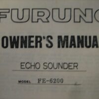 Furuno ECHO Sounder FE-6200 Owner's Manual