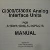 Simrad Robertson CI300/CI300X Analog Interface Units Manual