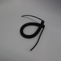 VHF CB HAM Radio *REPLACEMENT COILED SPIRAL CABLE* - 12 Conductor for Microphone