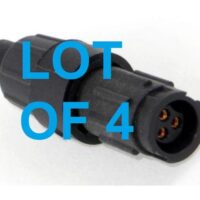 Switchcraft Con-X-All 18282-3SG-315 *LOT OF 4 NEW* Cable to Cable Micro-Con-X