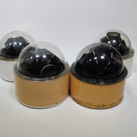 (Lot of 4) Elbex EXC97-7 CCTV PTZ Dome Surveillance Cameras - For Parts/Not Working