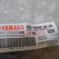 OEM YAMAHA 6X6-8258A-N0-00 Wire Harness Extension 2