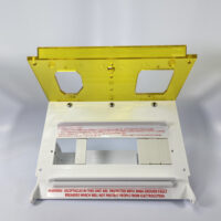 Acrylic and PVC Circuit Breaker/Outlet Panel Mount - Panel Mount Only