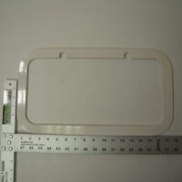 Bomar *NEW* GT715D-2 Trim Ring w/ Drain *CUTOUT 15 3/8" X 7 9/16"*WHITE*