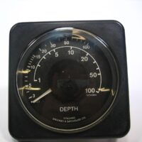 BandG-H2000 Synchro Analog Depth Gauge (FT and Fathoms) BENCH TESTED GOOD