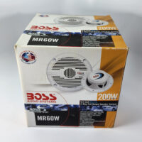 [1 Pair] Boss MR60W Weather Proof Full Range 6.5" 2-Way Speaker - New Old Stock