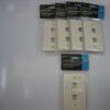 CE Tech 595177 White 2-Port WallPlate - Lot of 5 - NEW OLD STOCK