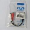 Cable2Go - 3.5mm Stereo Male To Two RCA Stereo Female Y-Cable - 4022 - Free Ship