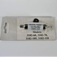 Channel Vision Lowpass/Tier TV Filter 3102-118 - New Old Stock - Free Shipping