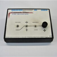 Colorado Video 613GS - Screen Splitter/Display Wiper - For Parts/Not Working