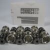 CONNECTEC CM-RGBS25-BNC RoHS RG59 Male Compression Fittings - LOT of 6 - NEW OLD STOCK