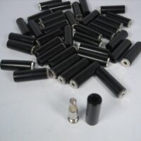 Stereo Jack Solder Adapter Connector  6.3mm (1/4") - LOT of 35 - NEW OLD STOCK