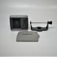 Garmin Fishfinder 400c HEAD UNIT, SUNCOVER, BRACKET *BAD LCD*