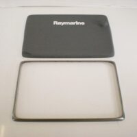 Raymarine Silver Bezel And Rubber Sun Cover f/ e165 Multifunction Display - Great Condition!