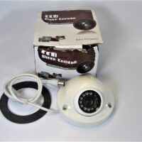 Metal CCTV IR Dome Camera with CE/FCC - VT-9419HB - White - For Parts/Repair